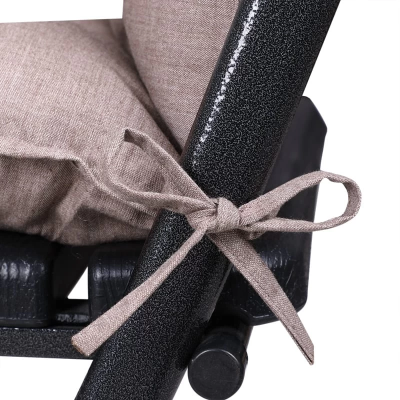 Sitzauflagen 2er-Set Creme Meliert 116x57x7cm 8 Sitzauflagen 2er-Set Creme Meliert 116x57x7cm – Bild 6