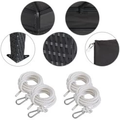 Polyrattan Pavillon Anthrazit 3x3m 19 Polyrattan Pavillon Anthrazit 3x3m -Gartenmöbel Und Dekoration Geschäft a8b9beb5e3550b0e9bcc68f06d7ab981 de 992857d 4 1