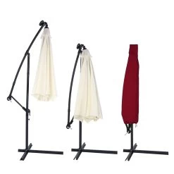 Abdeckung Ampelschirm Sonnenschirm Rot 3m -Gartenmöbel Und Dekoration Geschäft a9d38b1212b9666097e61427f41abf52 de 102711d 8 1