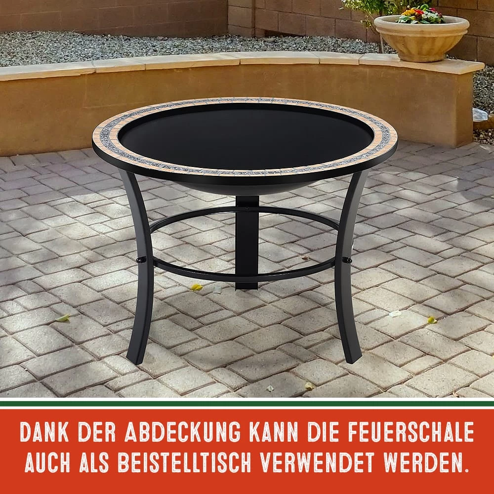 Feuerstelle Fuego Mosaik Rund 10 Feuerstelle Fuego Mosaik Rund – Bild 8
