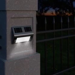 LED Solar Wandleuchte Edelstahl IP65 -Gartenmöbel Und Dekoration Geschäft aa4a476a63d9cf7d75bc1c548b25c7e4 de 101594d 12 1