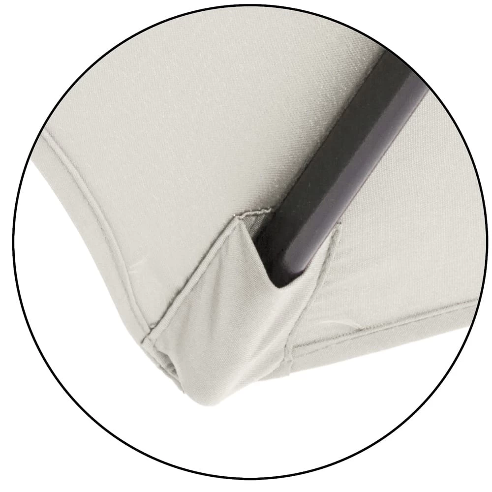 Ampelschirm Creme Alu Ø300cm UV-Schutz 50+ 12 Ampelschirm Creme Alu Ø300cm UV-Schutz 50+ – Bild 10