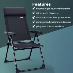 Gartenstuhl 2er-Set Anthrazit Alu Klappbar -Gartenmöbel Und Dekoration Geschäft abfe9d9d29786a8d97b2b6a4177d50df 05 109581 on dts amz high de 1