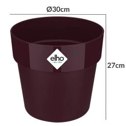 Elho Blumentopf Maulbeere 30x27cm 13,3L 9 Elho Blumentopf Maulbeere 30x27cm 13,3L -Gartenmöbel Und Dekoration Geschäft ad337dc8f589a5ebc8c924728281b524 de 193651d 2 1