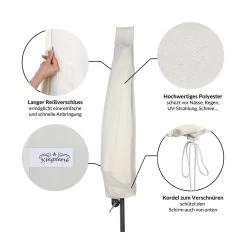 Abdeckung Ampelschirm Beige 3m Reißverschluss 19 Abdeckung Ampelschirm Beige 3m Reißverschluss -Gartenmöbel Und Dekoration Geschäft aedb9971f11cd7b72543709e3246c216 de 102712d 2 1