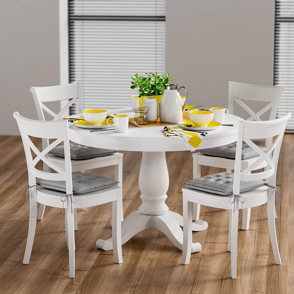 Sitzkissen 4er-Set Cozy Grau 4 Sitzkissen 4er-Set Cozy Grau – Bild 2