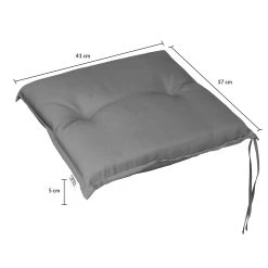 Sitzkissen 4er-Set Sydney Grau -Gartenmöbel Und Dekoration Geschäft b045c10b041b398f8c7123f232ee86dd de 108026d 4