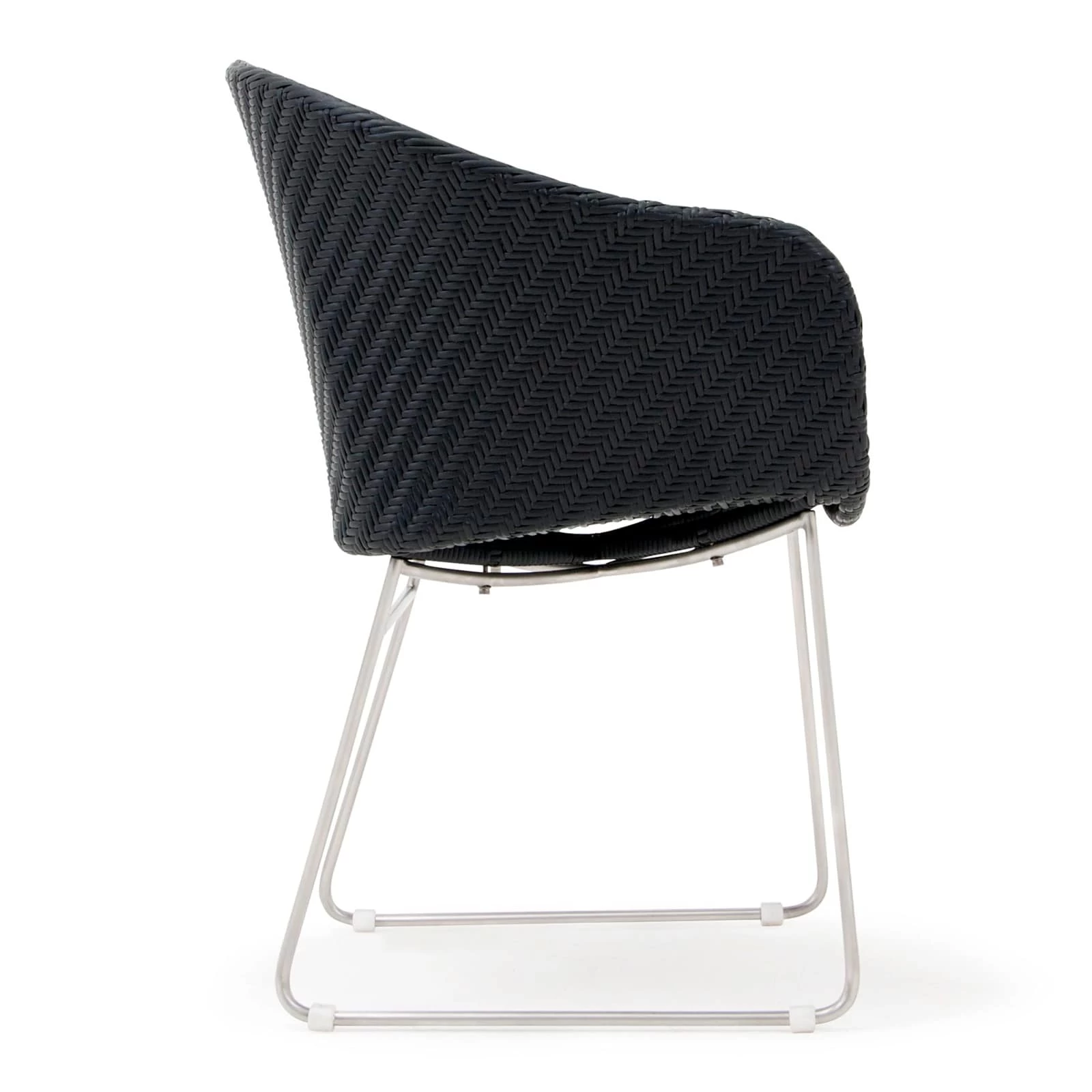 Polyrattan Gartenstuhl Monza Schwarz 10 Polyrattan Gartenstuhl Monza Schwarz – Bild 8