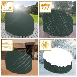 Abdeckung Sonneninsel Grün 230x180x90/50cm -Gartenmöbel Und Dekoration Geschäft b04fd445be6fbe615ead119912f51b54 de 108872d 7 1