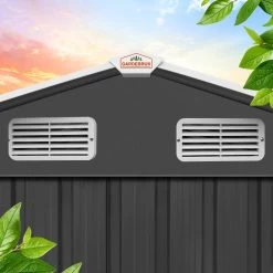 Geräteschuppen Anthrazit Metall 312x257x177,5cm 17 Geräteschuppen Anthrazit Metall 312x257x177,5cm -Gartenmöbel Und Dekoration Geschäft b0a33accaaf5dc56714b03dd7b1ea5fa de 990743d 24 1 1