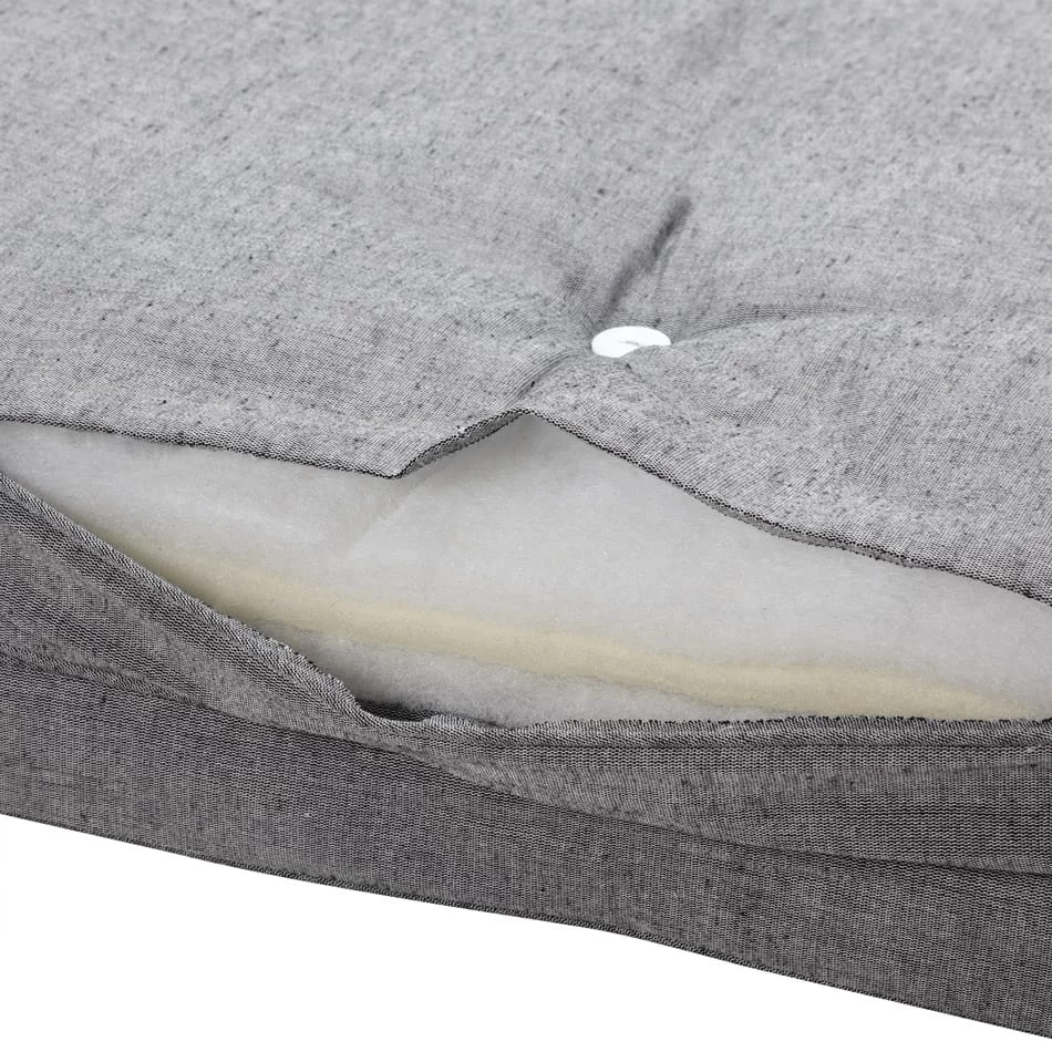 Auflage Tami Sun Grau Meliert 194x55x5cm 5 Auflage Tami Sun Grau Meliert 194x55x5cm – Bild 3