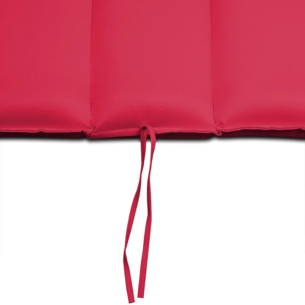 Auflage Saunaliege Rot 177x58x7cm 10 Auflage Saunaliege Rot 177x58x7cm – Bild 8