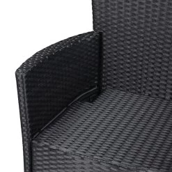 Polyrattan Gartenstuhl 6er-Set Schwarz Stapelbar -Gartenmöbel Und Dekoration Geschäft b3793dd510ca0f81efa9b68ac8eb8e37 de 995193d 2 1 1 1