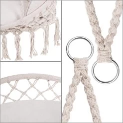 Hängesessel Creme 80x60x140cm 18 Hängesessel Creme 80x60x140cm -Gartenmöbel Und Dekoration Geschäft b38dca11e30844e107bcacd856fa3d43 de 109256d 4 1