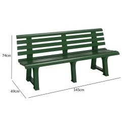 Gartenbank Orchidea Grün 145x49x74cm -Gartenmöbel Und Dekoration Geschäft b3ea79d6775e60bf640a4363f148cc6a de 108195d 11