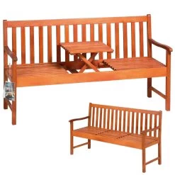 Gartenbank Picknick Mit Tisch Eukalyptus FSC®-zertifiziert -Gartenmöbel Und Dekoration Geschäft b726425bbf60639d6fa7801fbd783fa4 a de 101013g1