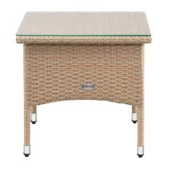 Polyrattan Beistelltisch Grau-Beige 50x50x45cm -Gartenmöbel Und Dekoration Geschäft b85045b9801573e886eb28260c15db2f de 108636d 3 1 2
