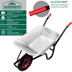 Schubkarre Verzinkt 250kg Mit Luftbereifung 14 Schubkarre Verzinkt 250kg Mit Luftbereifung -Gartenmöbel Und Dekoration Geschäft b875a9957358cecd70e70787267728f8 de 108751d 19 1