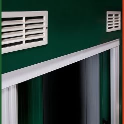 Geräteschuppen Grün Metall 196x122x180cm 17 Geräteschuppen Grün Metall 196x122x180cm -Gartenmöbel Und Dekoration Geschäft b9210f21bc5c5859cdc50127d02d1db4 de 990736d 19 1