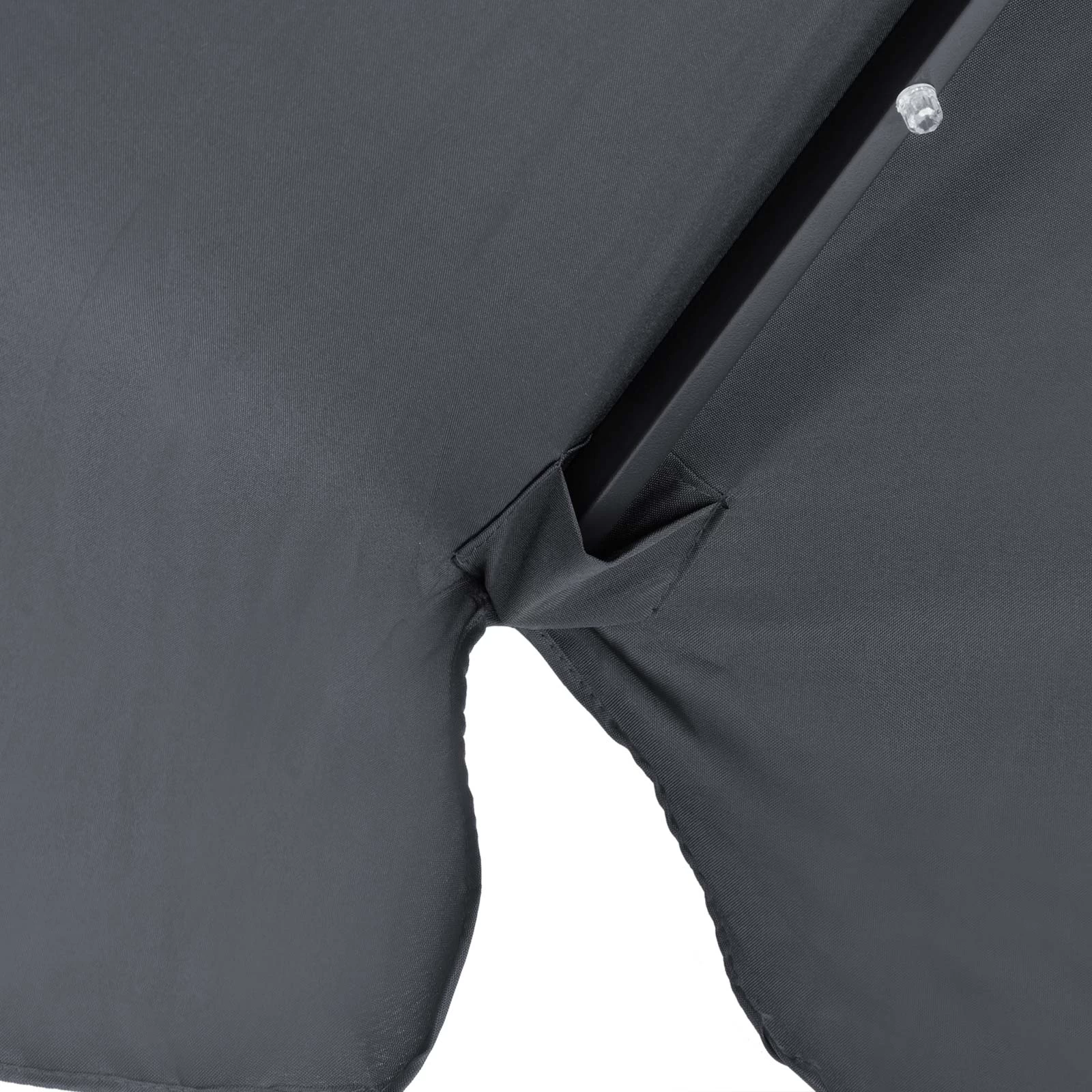 LED Solar Sonnenschirm Athen Anthrazit Ø330cm 10 LED Solar Sonnenschirm Athen Anthrazit Ø330cm – Bild 8