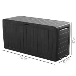 Keter Auflagenbox Marvel Plus Anthrazit 270L -Gartenmöbel Und Dekoration Geschäft bc9a2bfaaa6bda2a7e3a8e2659e0613e de 106976d 4