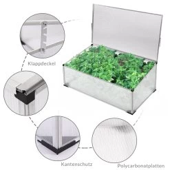 Alu Frühbeet 100x60cm 15 Alu Frühbeet 100x60cm -Gartenmöbel Und Dekoration Geschäft bd78376c7718a1ef9ca72c28078f4a5d de 108354d 5 1 2