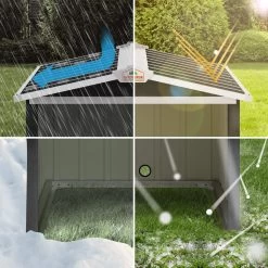 Mähroboter Garage Anthrazit Metall 86x100x63cm 16 Mähroboter Garage Anthrazit Metall 86x100x63cm -Gartenmöbel Und Dekoration Geschäft c09d7fcf4481636d2b4f0aa9b557a359 de 109174d 6 1 1