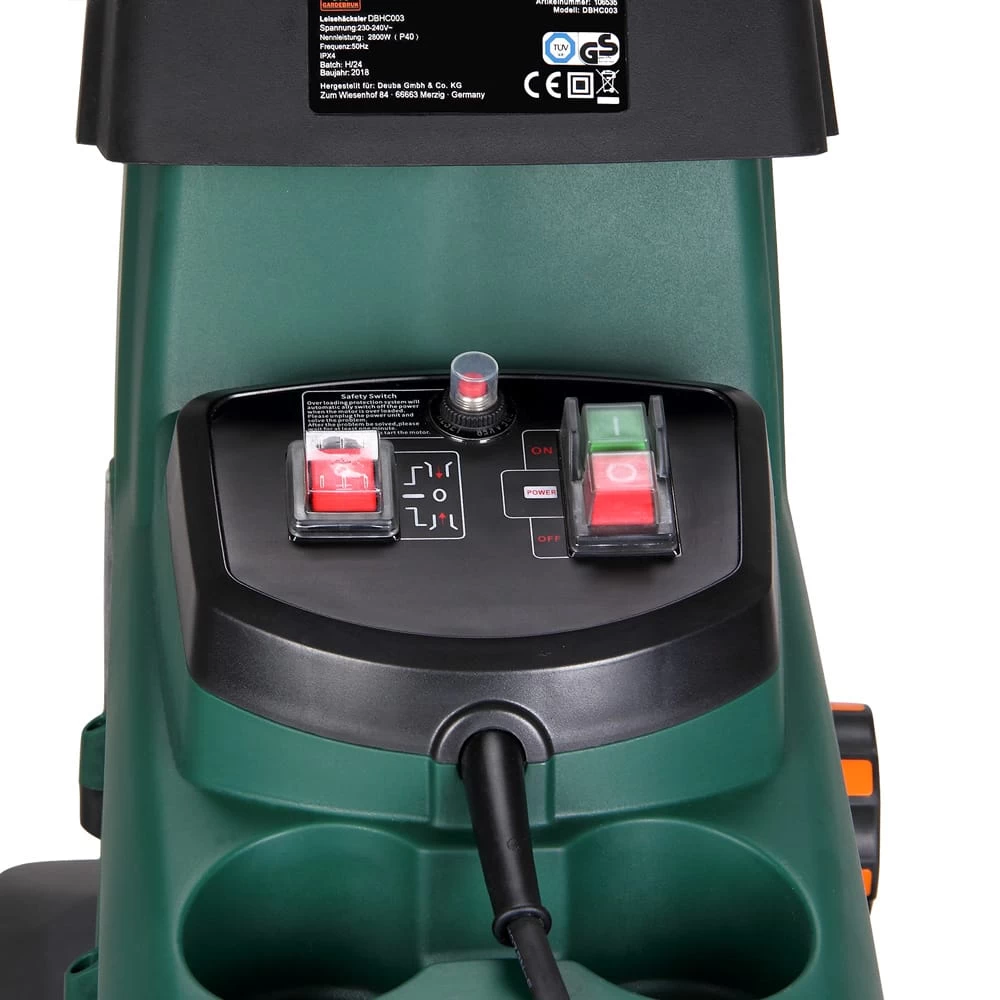 Leisehäcksler 3.159W Mit Sammelbeutel 60L 5 Leisehäcksler 3.159W Mit Sammelbeutel 60L – Bild 3