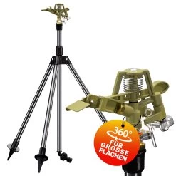 Rasensprenger Mit Teleskopstativ 30° - 360°