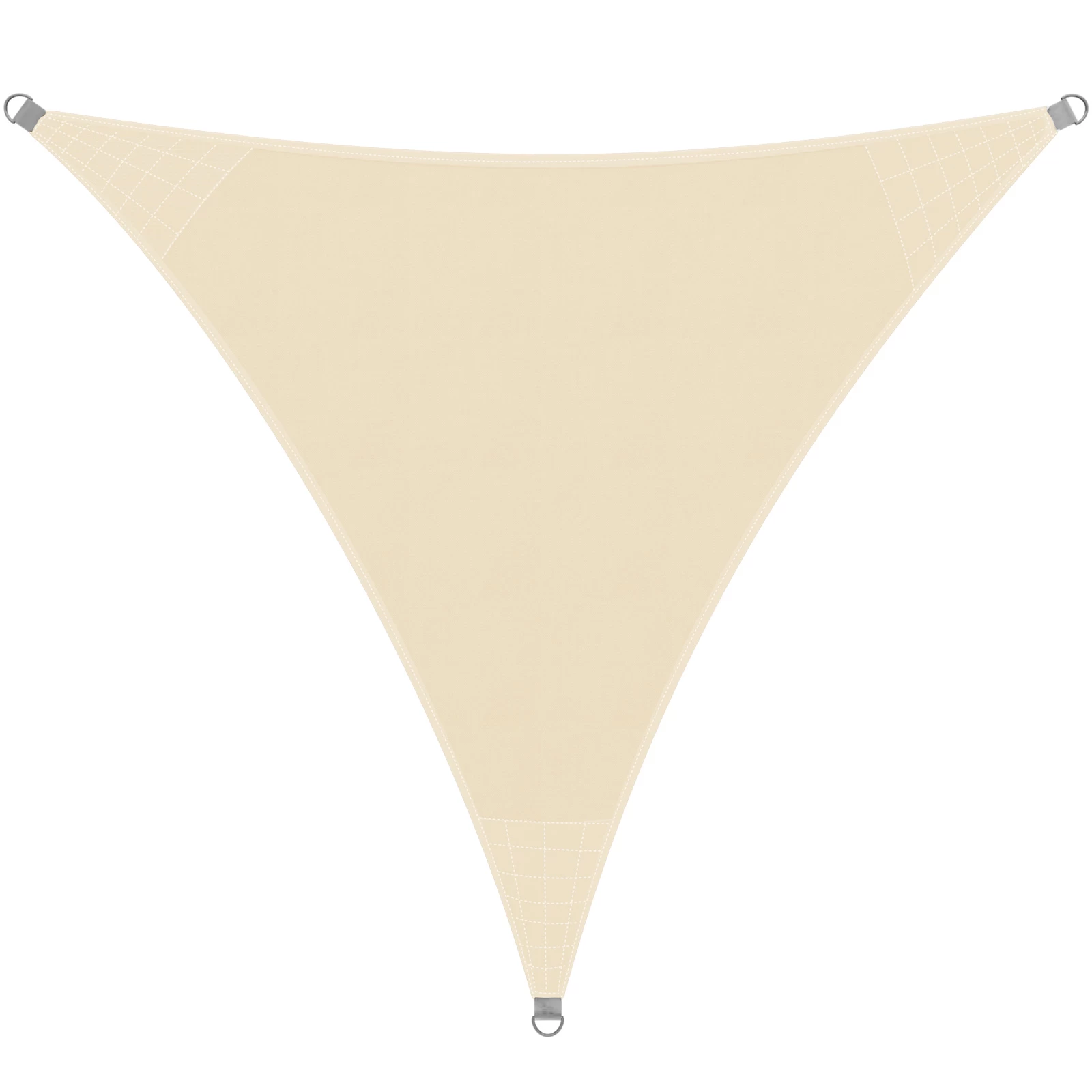 Sonnensegel HDPE Dreieck Creme 3x3x3m 5 Sonnensegel HDPE Dreieck Creme 3x3x3m – Bild 3