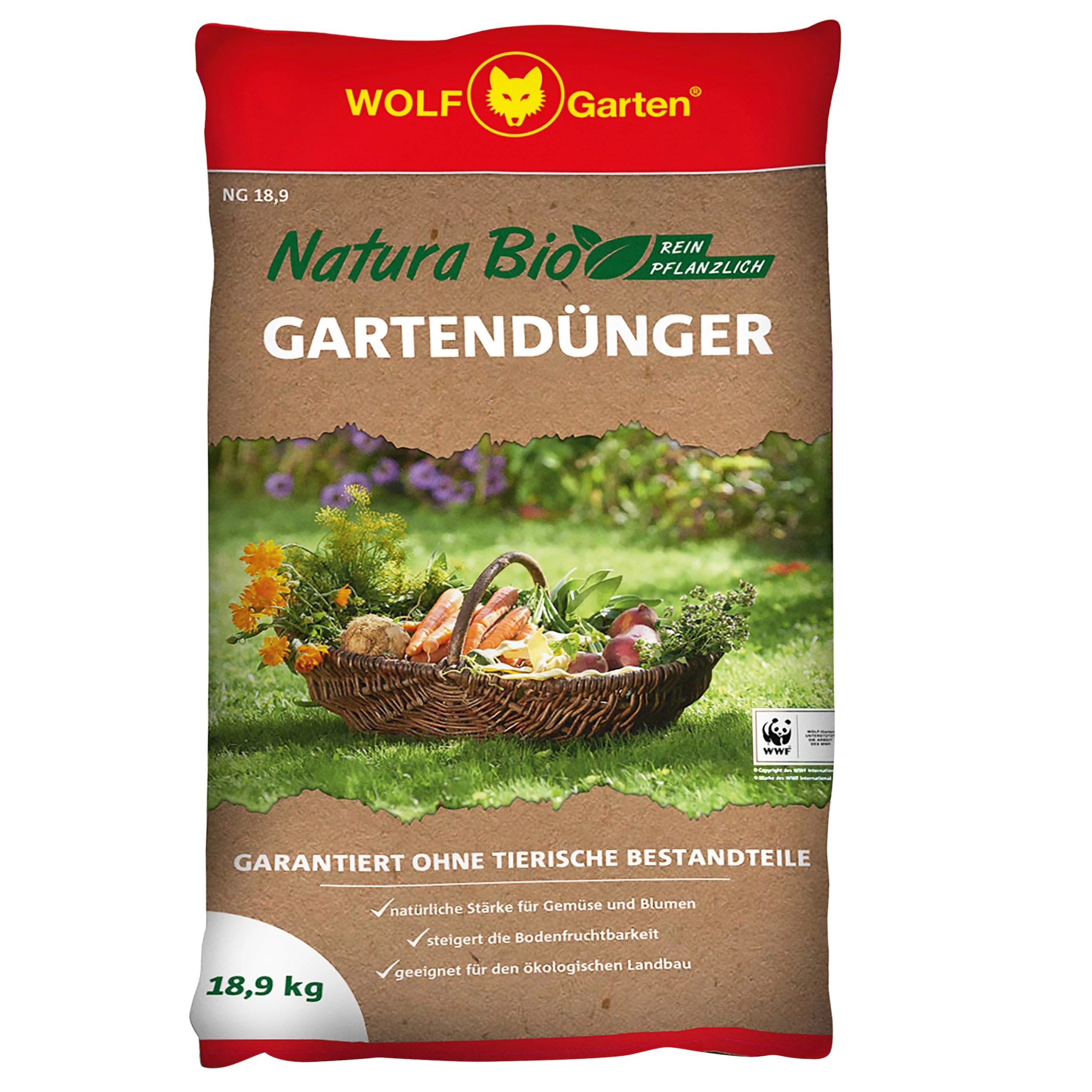 Wolf-Garten Gartendünger Natura 280m² 3 Wolf-Garten Gartendünger Natura 280m²