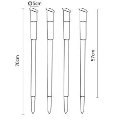 LED Solarleuchte 4er-Set Mit Dämmerungssensor 11 LED Solarleuchte 4er-Set Mit Dämmerungssensor -Gartenmöbel Und Dekoration Geschäft c25e188848e9ce4024a3520ba785c291 de 108849d 2