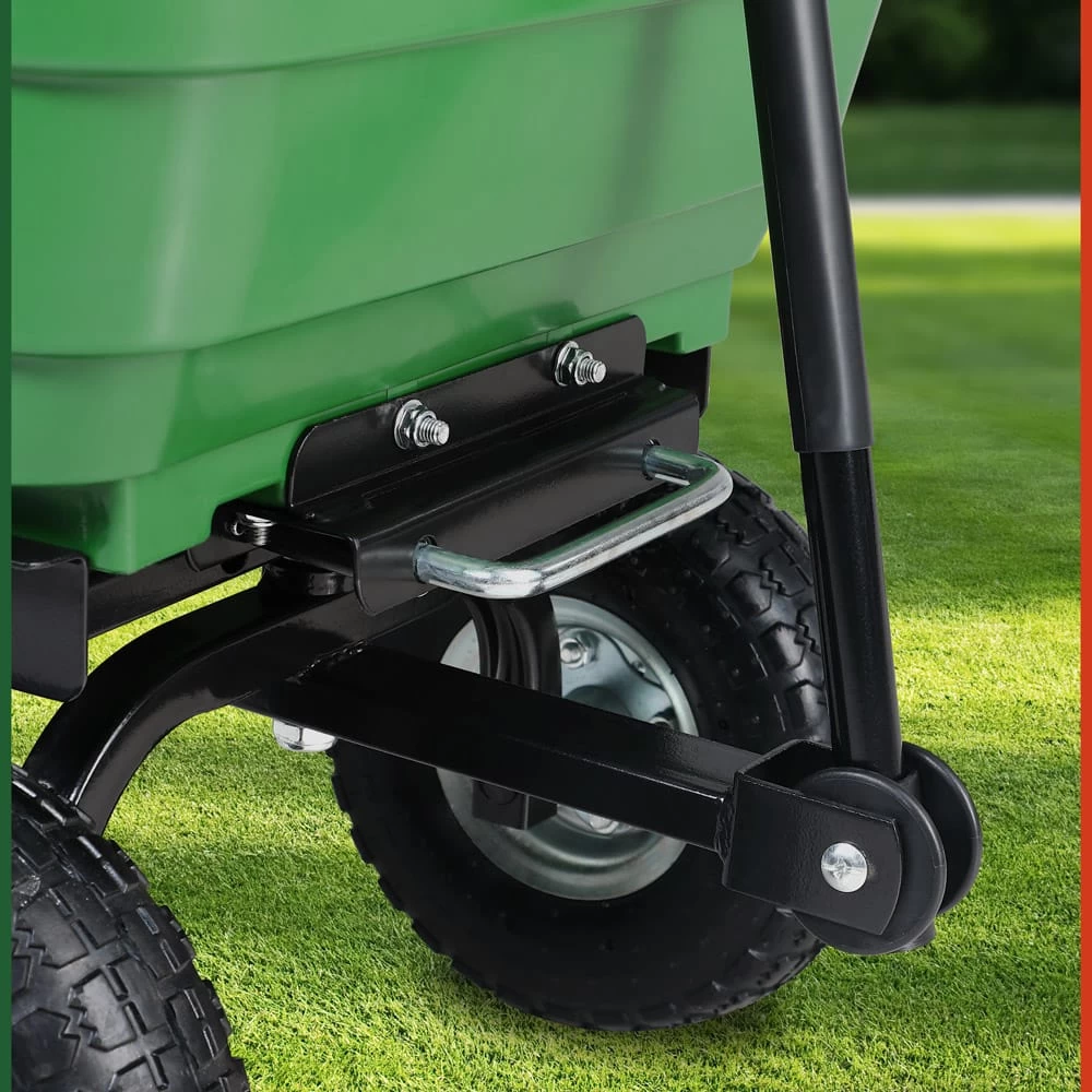 Bollerwagen Grün 103,5x51x92,5cm Mit Kippfunktion 6 Bollerwagen Grün 103,5x51x92,5cm Mit Kippfunktion – Bild 4