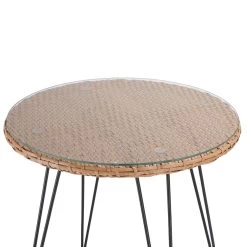 Polyrattan Garten-Sitzgruppe Bali 3-tlg. Natur/Schwarz -Gartenmöbel Und Dekoration Geschäft c4ce6c37e0e329d421c03663d635d687 de 108348d 4 1