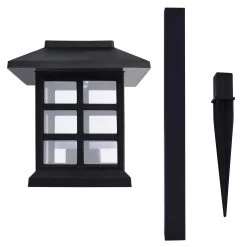 LED Solarleuchten 24er-Set Schwarz -Gartenmöbel Und Dekoration Geschäft c51a7eb6d230f21016073c558ae15df7 de 105733d 2 1 4