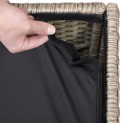 Polyrattan Auflagenbox Creme 318L -Gartenmöbel Und Dekoration Geschäft c6e3afde4605c0f5ec5df75ac3c7bcd5 de 108955d 6 3