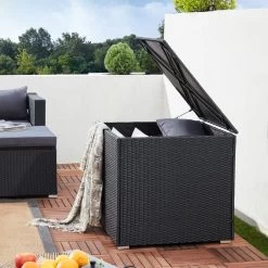 Polyrattan Auflagenbox Schwarz 318L -Gartenmöbel Und Dekoration Geschäft c6faa0ae452dad05e4399b0179bb4867 de 108953d 14 1 1
