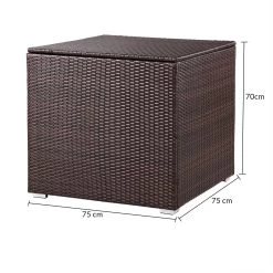 Polyrattan Auflagenbox Braun 318L -Gartenmöbel Und Dekoration Geschäft c7d3e6dd78c79fe92face2859c3a1ccc de 108954d 4 1
