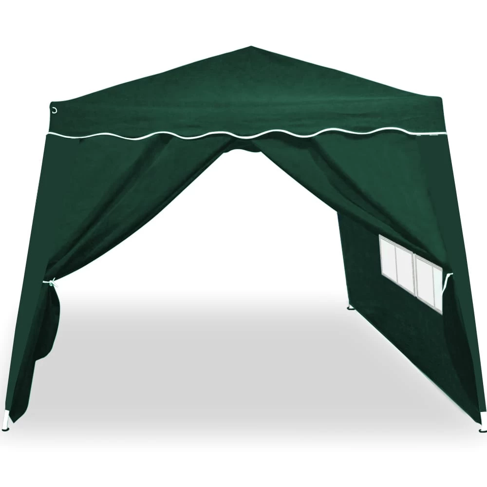 Faltpavillon Capri Grün 3x3m Inkl. 2 Seitenwänden 5 Faltpavillon Capri Grün 3x3m Inkl. 2 Seitenwänden – Bild 3