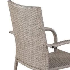 Polyrattan Stapelstuhl Comfort 4er-Set Creme -Gartenmöbel Und Dekoration Geschäft cab3cbd0d8c356786487b065f7625342 de 108674d 4 1