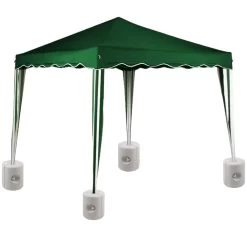 Pavillon Standsicherung 4er-Set Weiß -Gartenmöbel Und Dekoration Geschäft cac64128ea36b34ec3075e02aeda5752 de 102535d 5