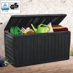 Keter Auflagenbox Marvel Plus Anthrazit 270L -Gartenmöbel Und Dekoration Geschäft cc1b8365596823ac3174fe9ad4cccf67 de 106976g1 1 1