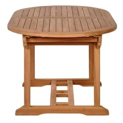 Gartentisch Bari Teakholz 150-200x90x75cm Erweiterbar -Gartenmöbel Und Dekoration Geschäft ccd84d3e0657336acb3281d936cd6cb3 de 109043d 9 1