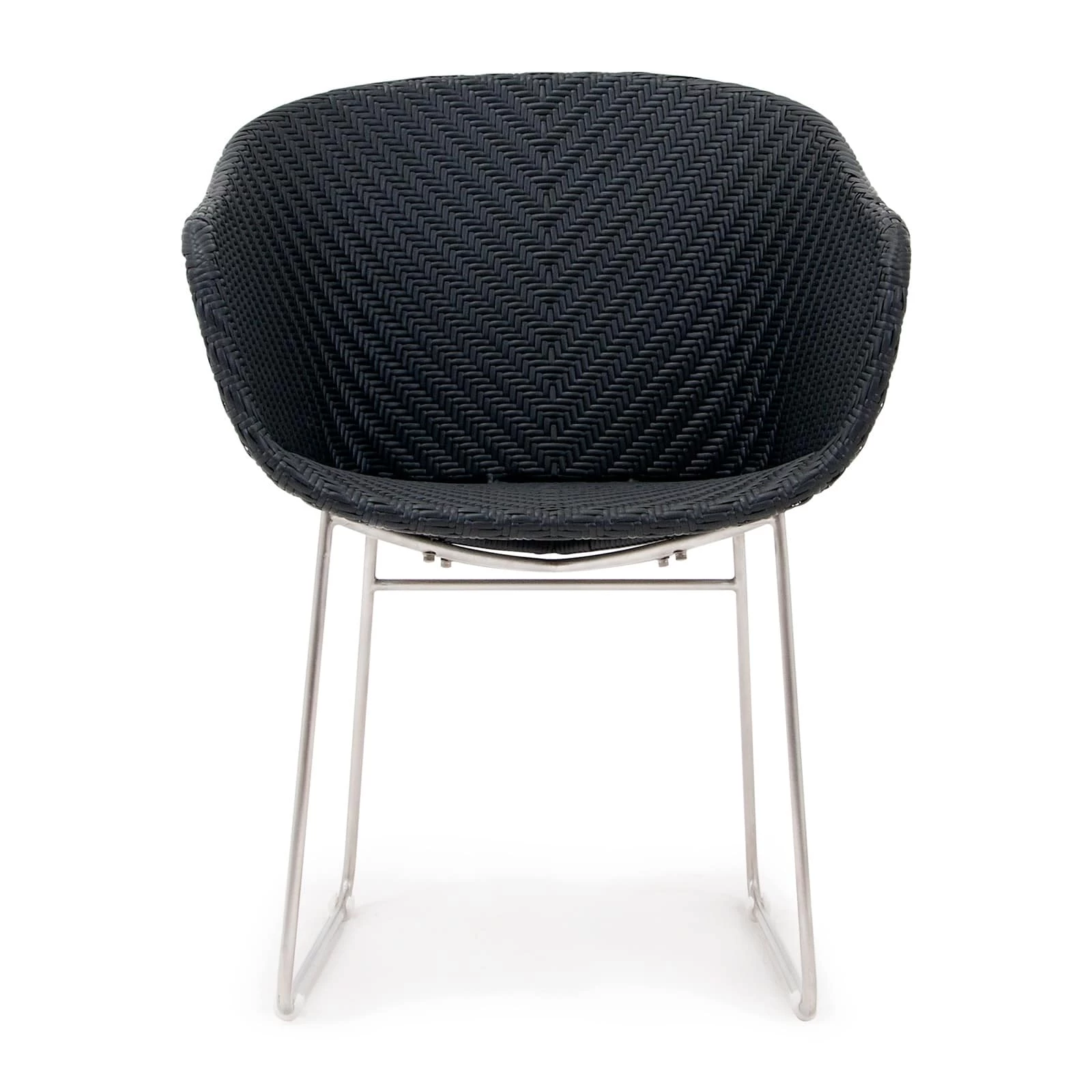 Polyrattan Gartenstuhl Monza Schwarz 7 Polyrattan Gartenstuhl Monza Schwarz – Bild 5