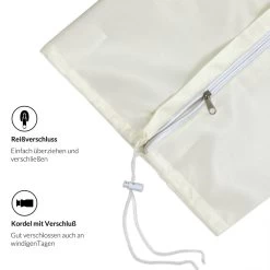 Abdeckung Ampelschirm Beige 3m Reißverschluss 16 Abdeckung Ampelschirm Beige 3m Reißverschluss -Gartenmöbel Und Dekoration Geschäft cff80905627bf1ea79a37881aca1d1dd de 102712d 6 1
