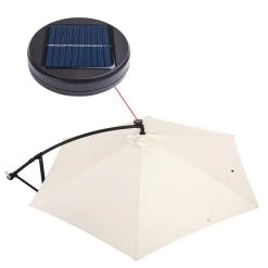 LED Solar Ampelschirm Mali Creme Ø330cm 30 LED Solar Ampelschirm Mali Creme Ø330cm -Gartenmöbel Und Dekoration Geschäft d09cee4873637f0e467f61363dc4f6bb de 107012d 7 1