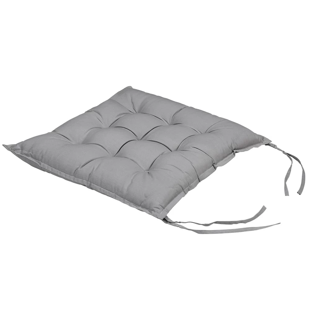 Sitzkissen 4er-Set Cozy Grau 11 Sitzkissen 4er-Set Cozy Grau – Bild 9
