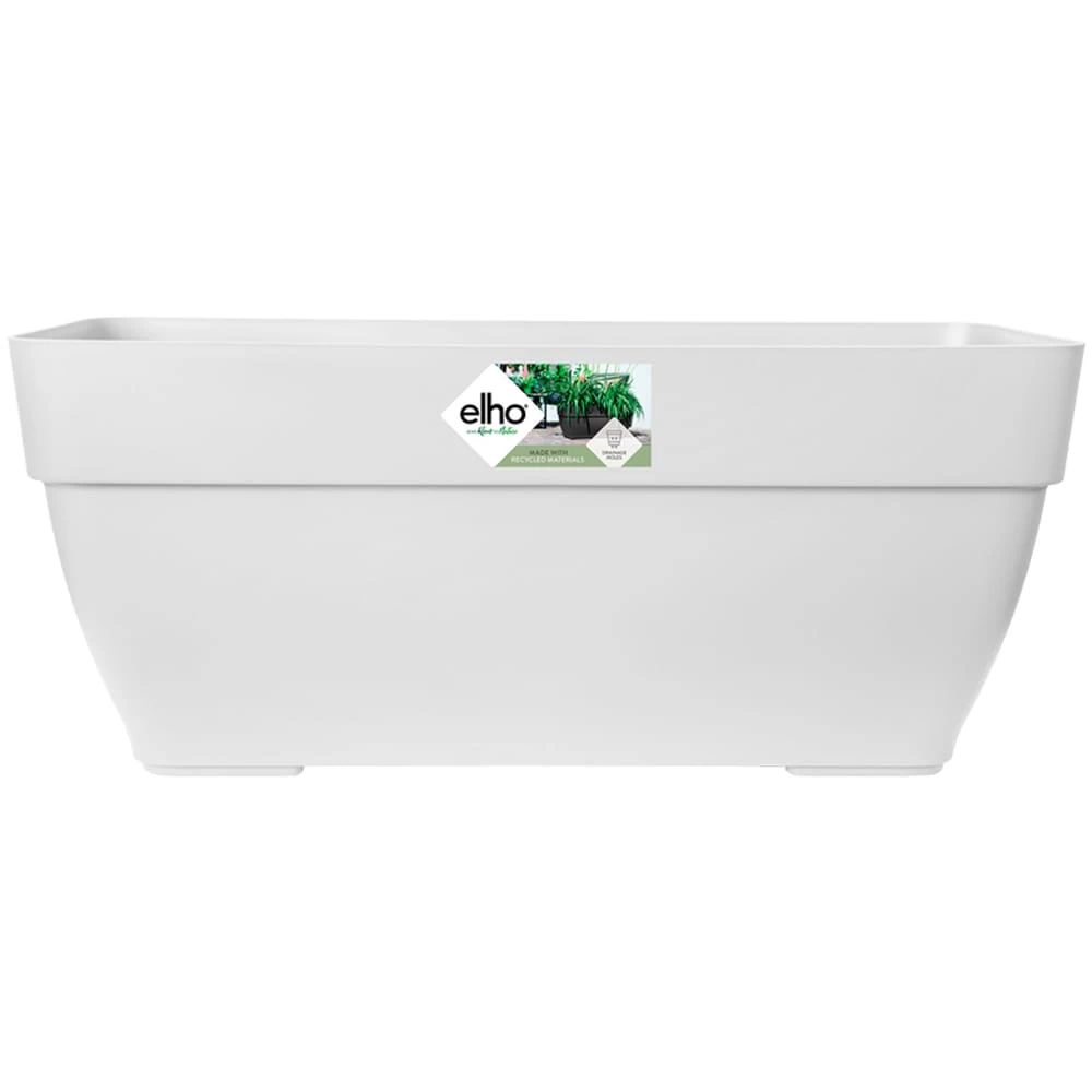 Elho Blumentopf Weiß 80x33x35cm 63L 4 Elho Blumentopf Weiß 80x33x35cm 63L – Bild 2