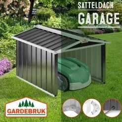 Mähroboter Garage Anthrazit Metall 86x100x63cm 19 Mähroboter Garage Anthrazit Metall 86x100x63cm -Gartenmöbel Und Dekoration Geschäft d3cf751fe4a1caaa4216ab15d373cf3a de 109174d 8 1 1