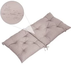 Sitzauflagen 2er-Set Grau 116x57x7cm 11 Sitzauflagen 2er-Set Grau 116x57x7cm -Gartenmöbel Und Dekoration Geschäft d41f3f889e961582a6c2d36aacee1277 de 881718d 2 1